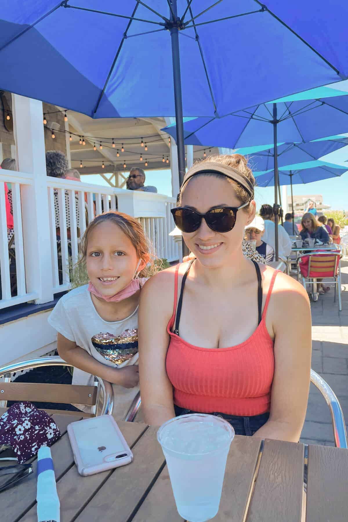 eating on block island.
