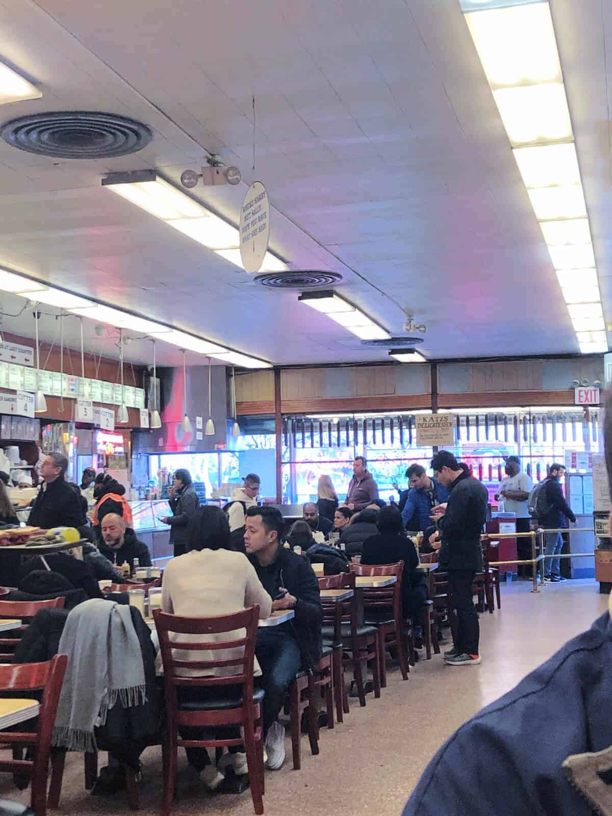 katz delicatessen in nyc.