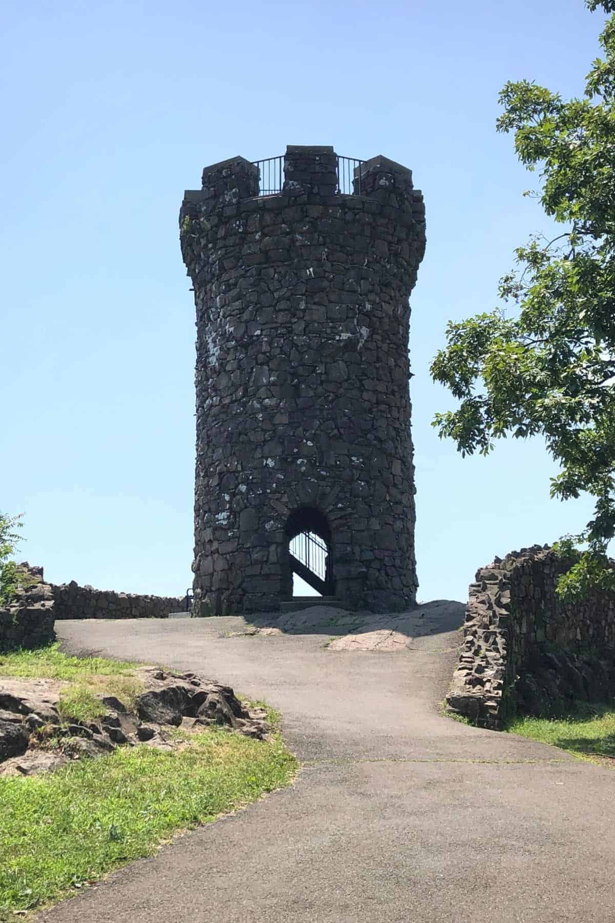 castle craig at hubbard park.