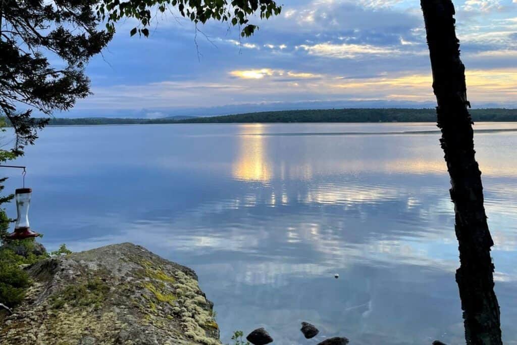 Branch Lake Maine in Ellsworth Daily Life Travels