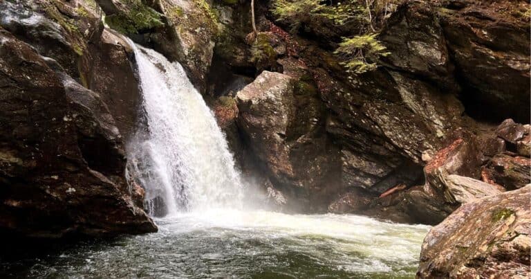 Bingham Falls Near Stowe, Vermont