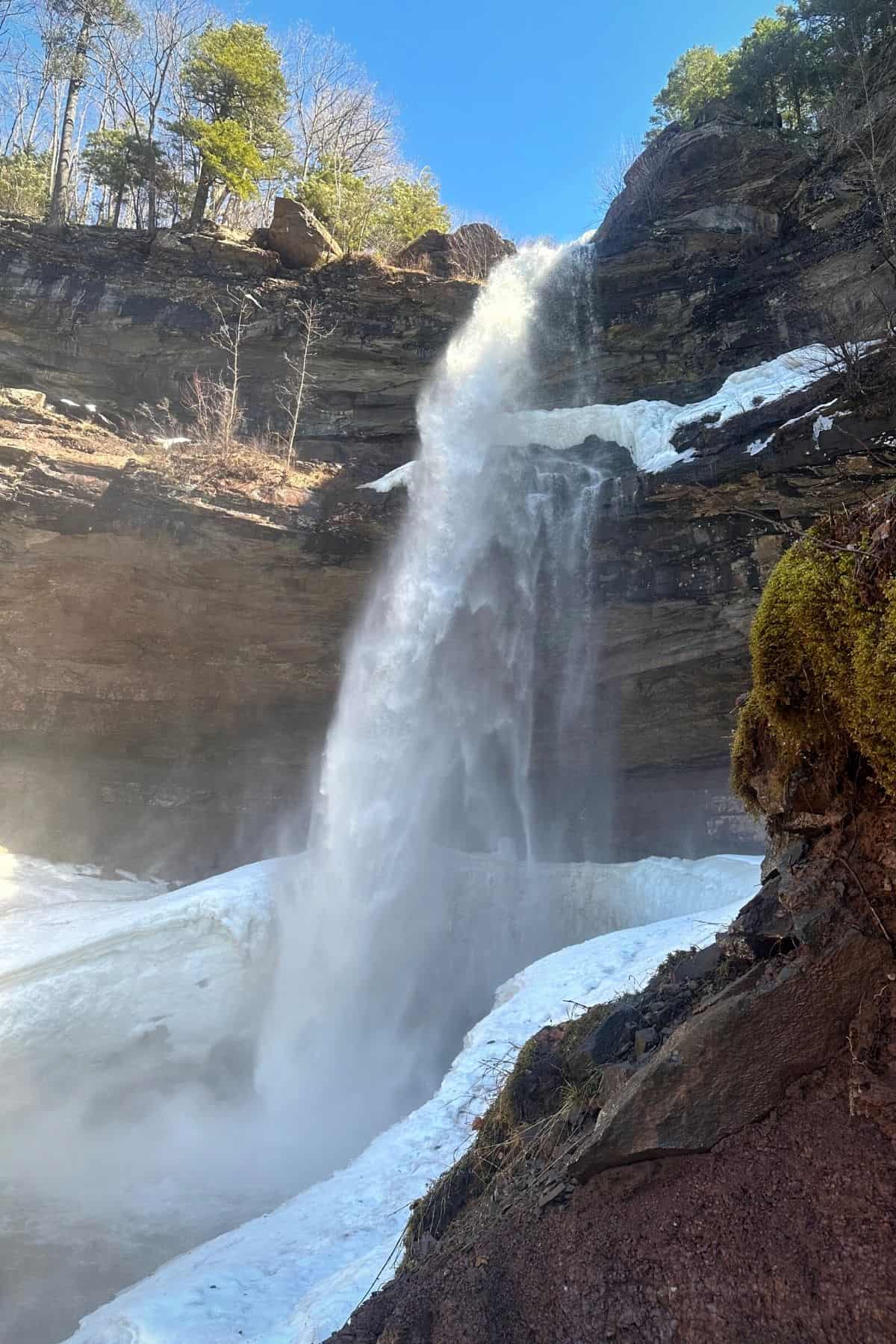 First tier of Kaaterskill Falls.