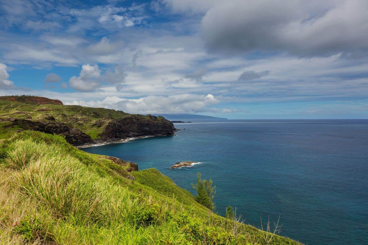 The US island of Maui.