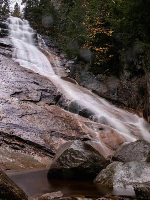 Ripley Falls Hike in New Hampshire