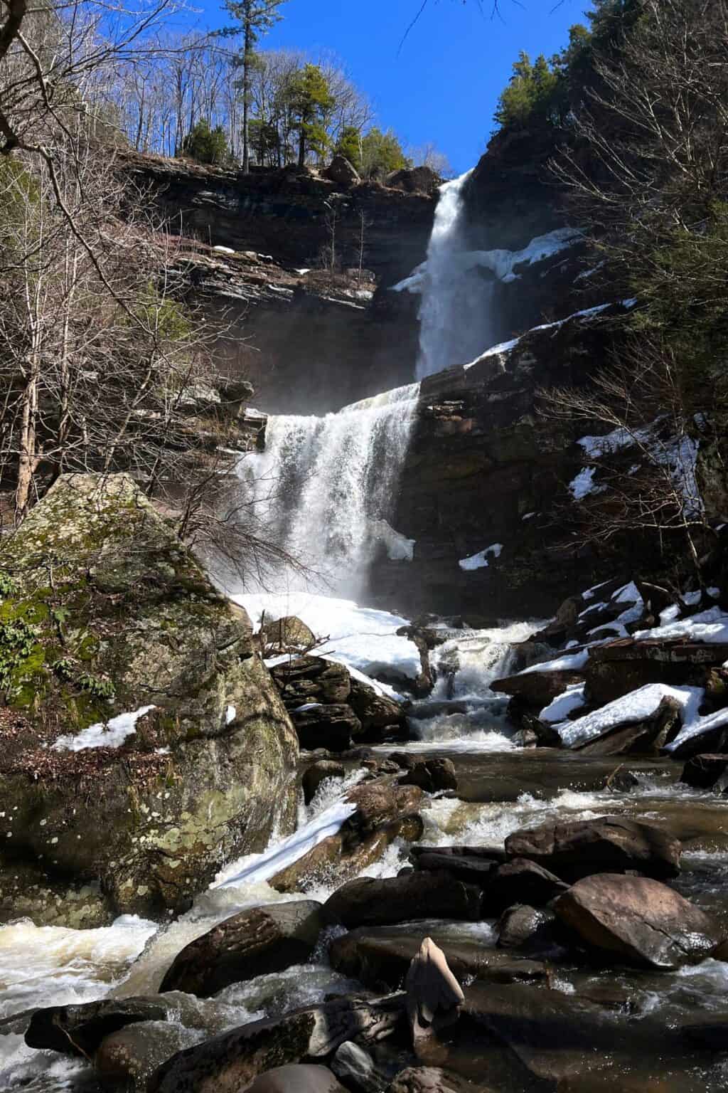 The Kaaterskill Falls Hike in the Winter - Daily Life Travels